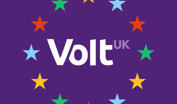 EU version of the Volt UK logo
