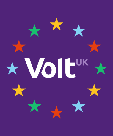 EU version of the Volt UK logo